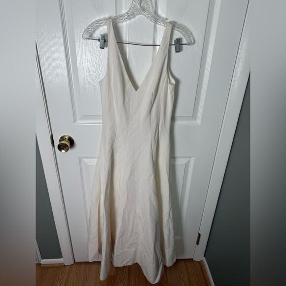 Staud Marieta Dress Ivory 4 - Picture 3 of 12